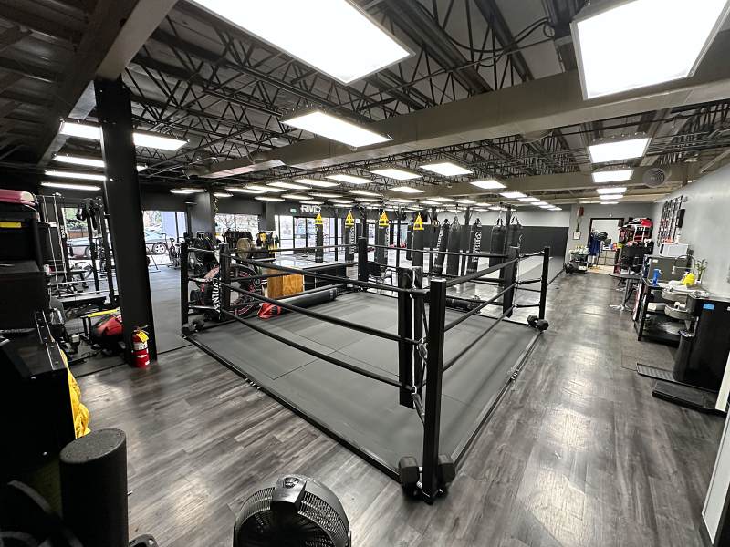 RMT Boxing Ring, private training, boxing practice, muay thai