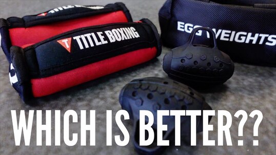 Picture egg weights weighted title boxing comparison review